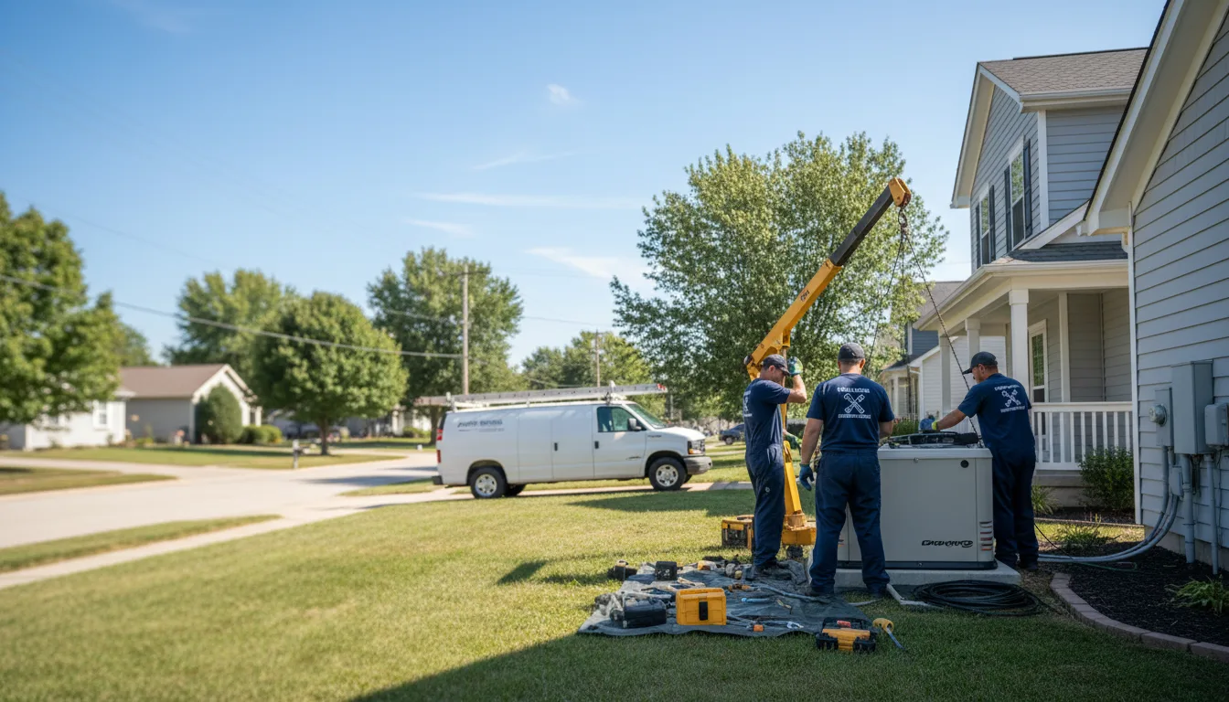 Generator Installation in Burdett, KS near me